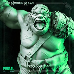 Kerag, the Ogre - Mirror Maze - Unpainted Miniature