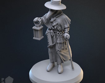 Plague Doctor - Unpainted Miniature