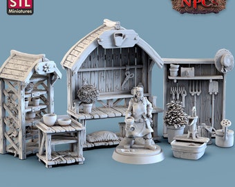 DIY Miniature Dollhouse Kit  Christmas Patio, plays Jingle Bells