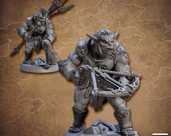 Bronzeclad Greatgoblin - Pose F - Unpainted Miniature
