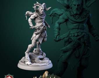 Satyrs - 6 Poses - Unpainted Miniature