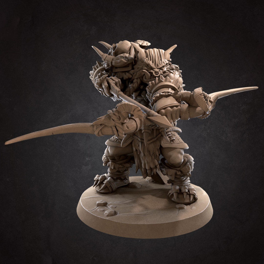 Bugbear Hunter - Unpainted Miniature - Etsy