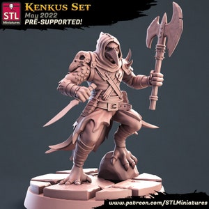 Kenku Rogue - Unpainted Miniature
