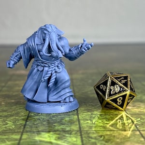 Loxodon Priest, Monk, Pose A - Ivory Sentinels - Unpainted Miniature