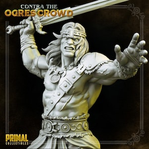 Boris - Barbarian - Contra the Ogres Crowd - Masters of Dungeons Quest