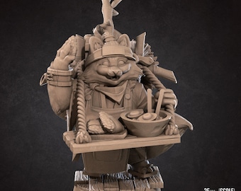 Japanese Ceramic Tanuki Raccoon dog sculpture for garden or