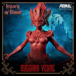 Vampire Duchess, Nyssara Veyne Legacy of Blood - Unpainted Miniature