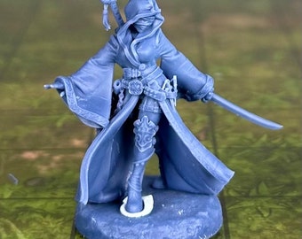 Elf Sorcière Miniature Elf Sorcier pour D&d 5e Pathfinder En