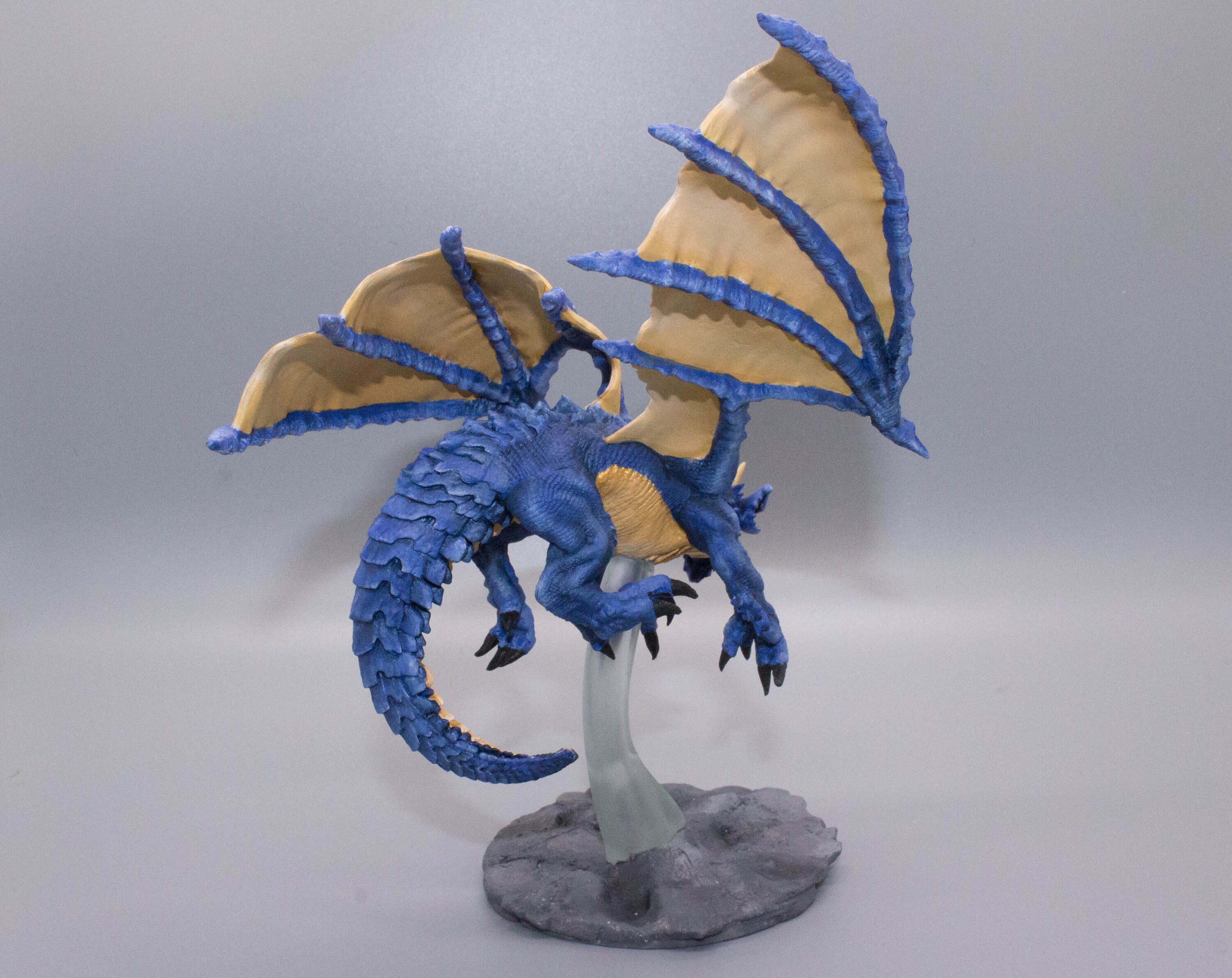 Young Blue Dragon Miniature Paint to Order Etsy
