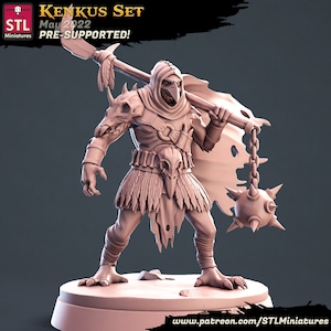 Kenku Barbarian - Unpainted Miniature