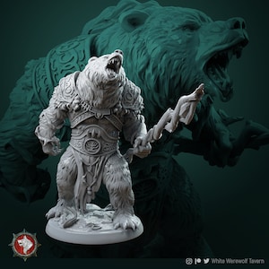 Rafinus Ursa - Werebear - Unpainted Miniature