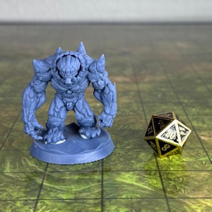 Sand Golem - Neverdawn, Red Sands - Unpainted Miniature