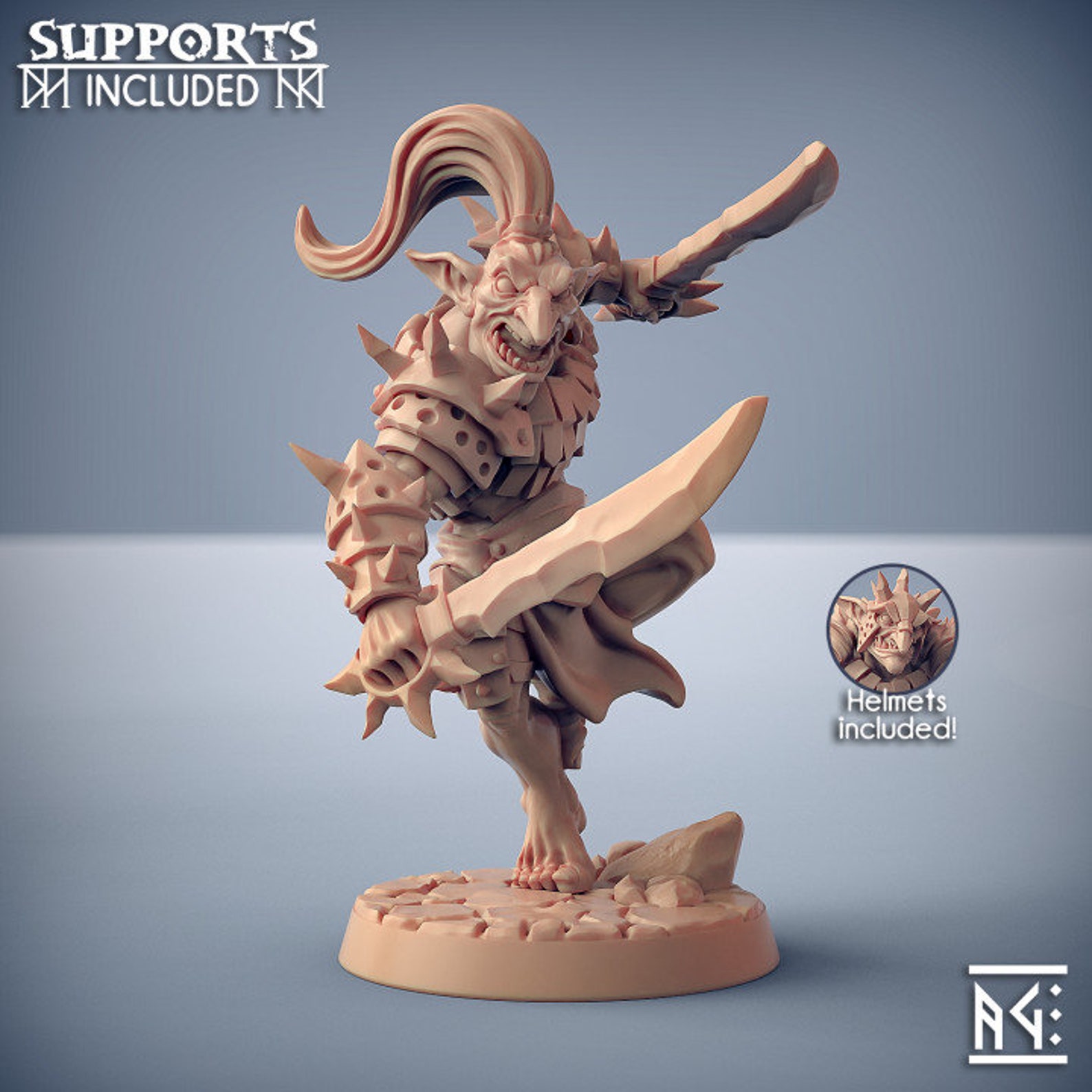 Blackrazor Hobgoblins - Pose D - Unpainted Miniature - Etsy