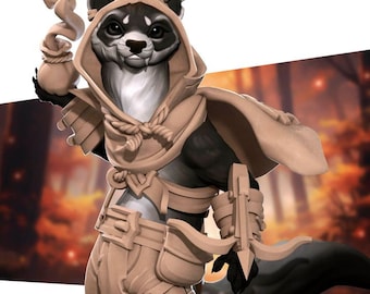 Pícaro hurón - Set Grove Haven - Miniatura sin pintar