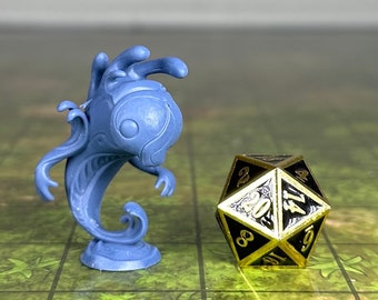 Pequeño elemental de agua - Miniatura sin pintar