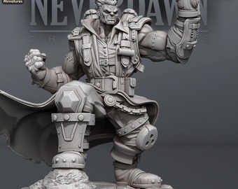 Frank the Third - Banda Stein - Le Cronache dell'Alba Mai - Miniatura non dipinta