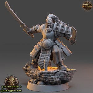 Jazkar Krenna - Zeithammer&#39;s Green Brigade - Unpainted Miniature