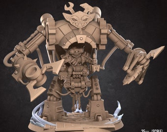 Goblin Mech - Unpainted Miniature