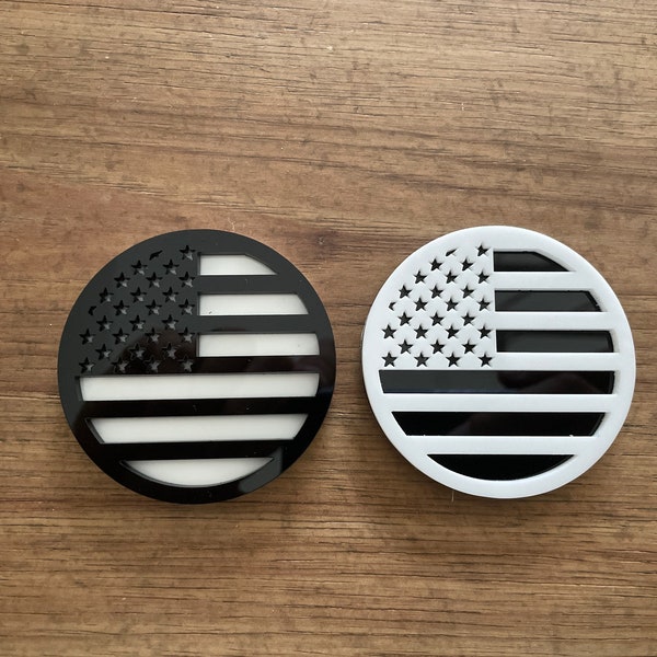 YAMAHA Golf Cart-Off Road Badge- Truck Badge- 4x4 Badge- American Flag- Badge/Emblem- Select Your Size- Truck badge - One Badge