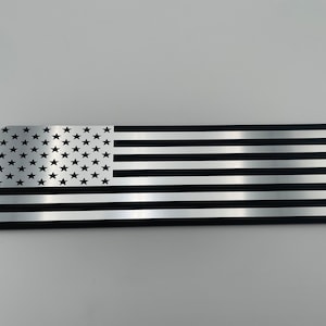 EZGO RXV TXT Badge/Emblem plate- 50 Star American Flag- Pick your size - Laser Etched and Laser Cut