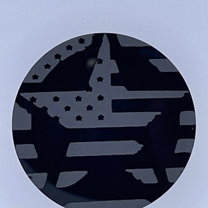 Yamaha Golf Cart Emblem- Golf Cart Badge- G Series- Star Flag Design- Choose Size