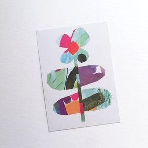 Blume Postkarte