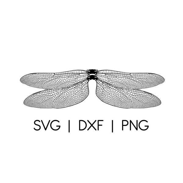 Dragonfly Wings Svg Dxf Png Digital Download