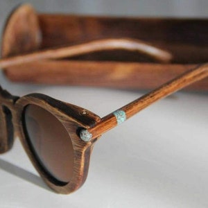 Gafas de madera/gafas de sol de madera/gafas vintage/accesorios de madera/gafas vintage/gafas de sol de madera/regalo de cumpleaños/regalo para ella