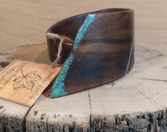 Wood bracelet/ wood bangle