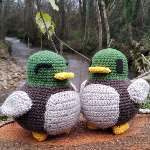 Canards amigurumi, jeux vidéos, fait main au crochet