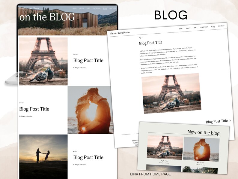 Squarespace Template, Squarespace 7.1 Template, Squarespace site