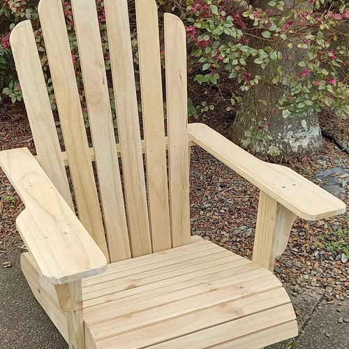 MC2 Muskoka Chair Adirondack Chair Plans and Full Size Etsy