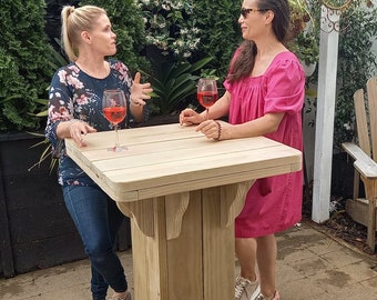 Outdoor Pub Bar Table Plans: Step-by-Step Building Instructions (PDF)