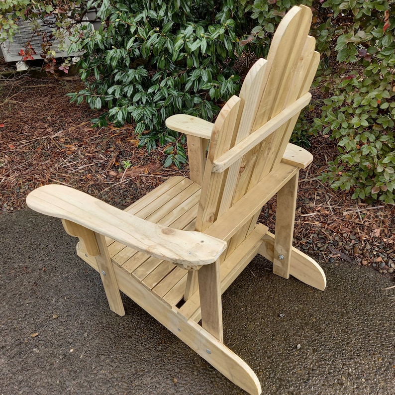 Build a Cape Cod Adirondack Chair Easily With These Plans Etsy