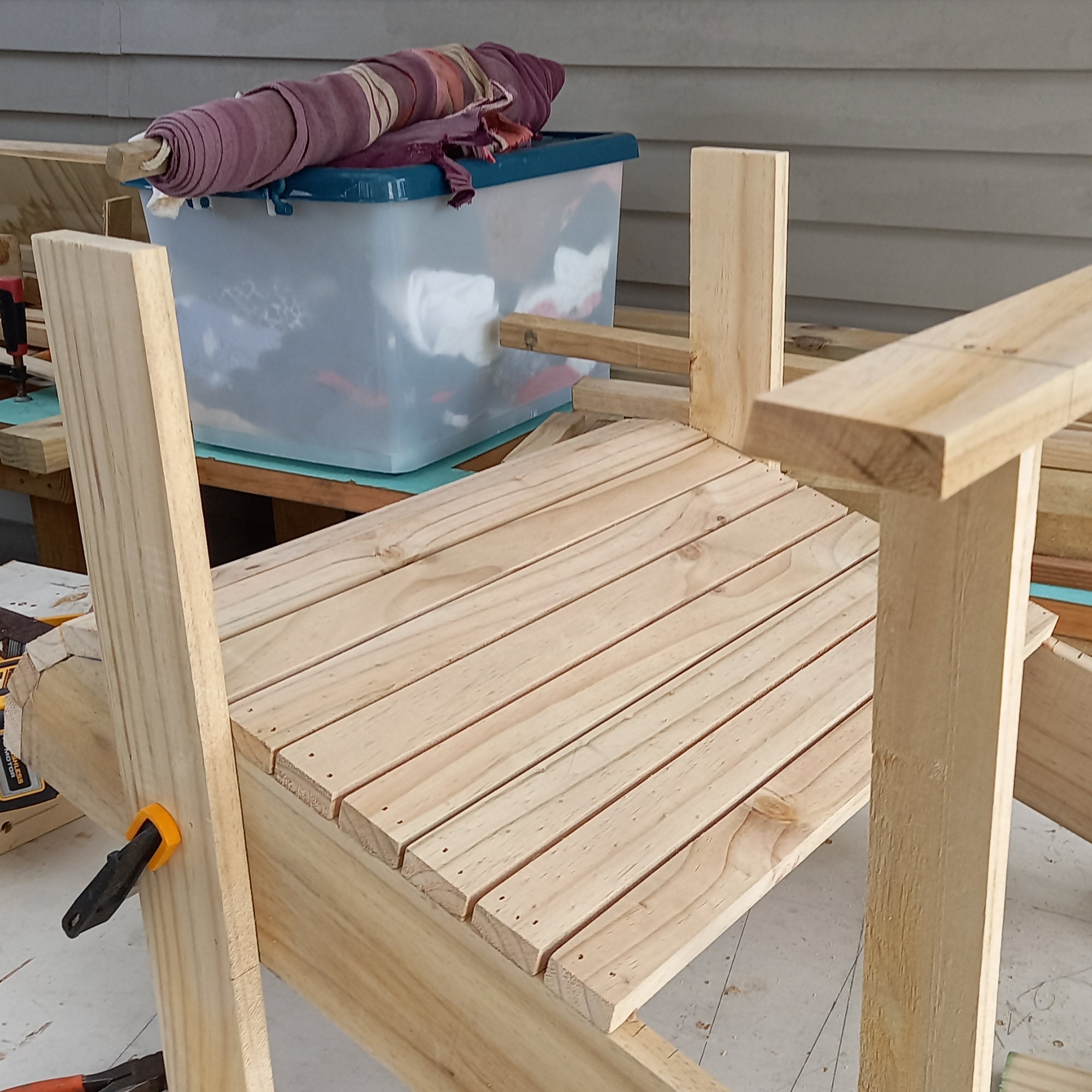 Plans for an Adirondack Chair Etsy