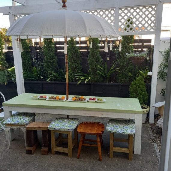 Downloadable Pdf Build Plans for a 12 Seater Narrow Outdoor Dining