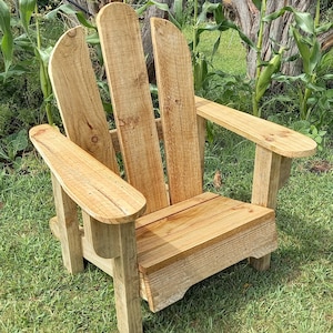 Adirondack Low Chair Plans