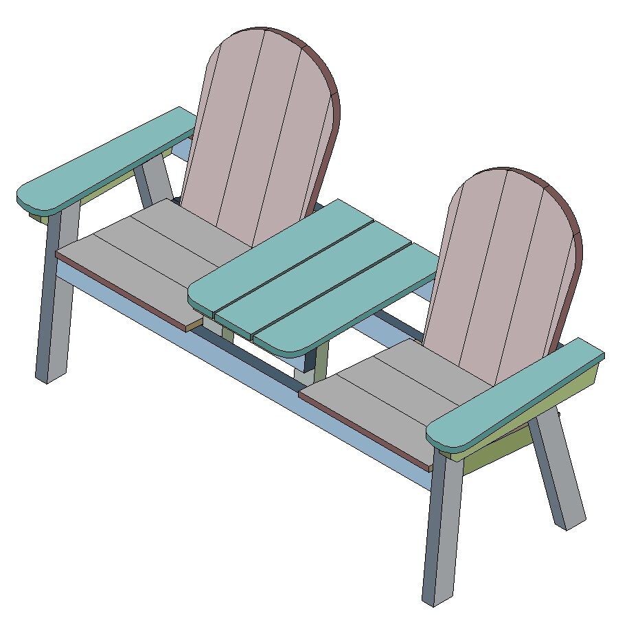 How to Build a Jack and Jill Bench Seat Etsy