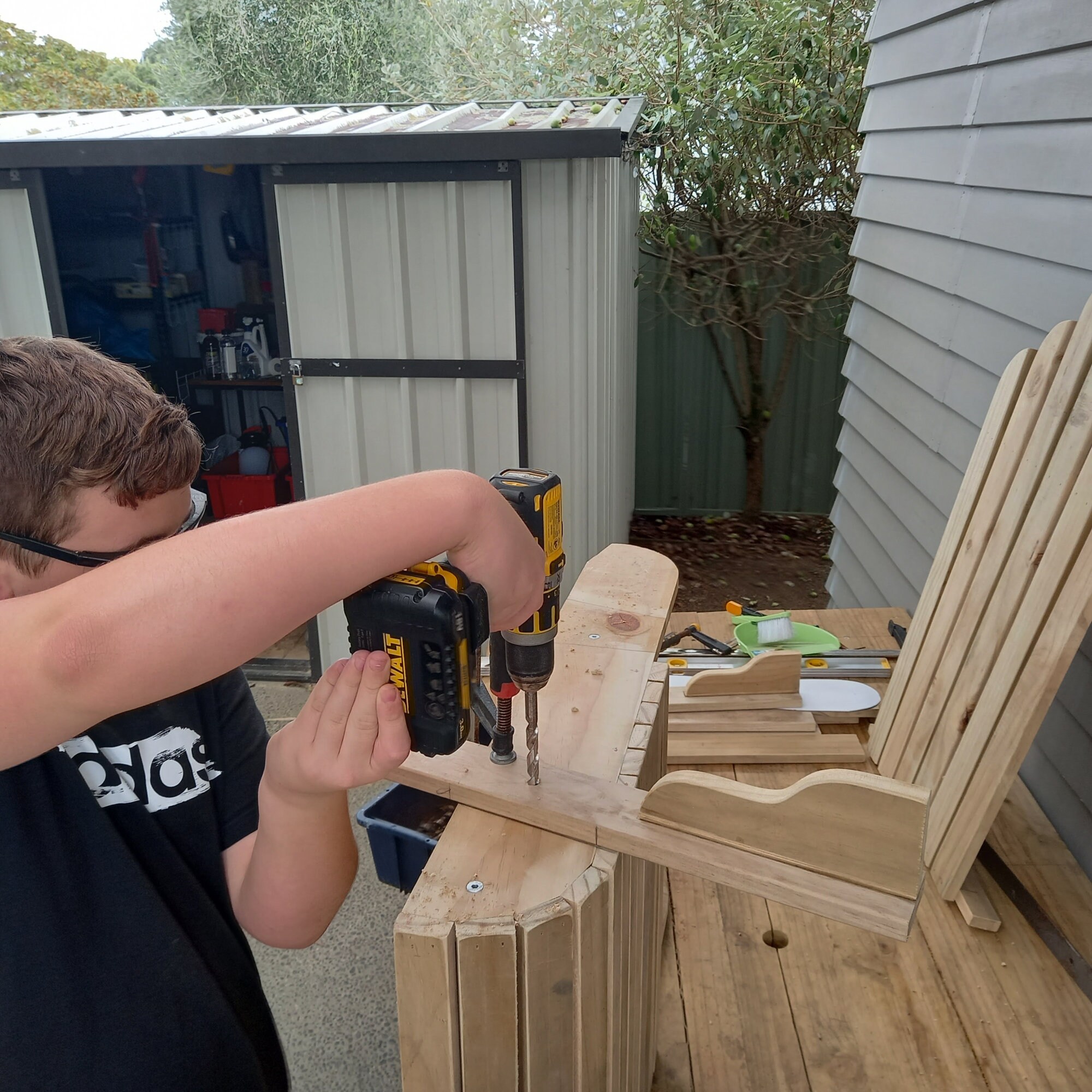 Bouw eenvoudig een Cape Cod Adirondack-stoel met deze plannen - Etsy België, image size:2000x2000