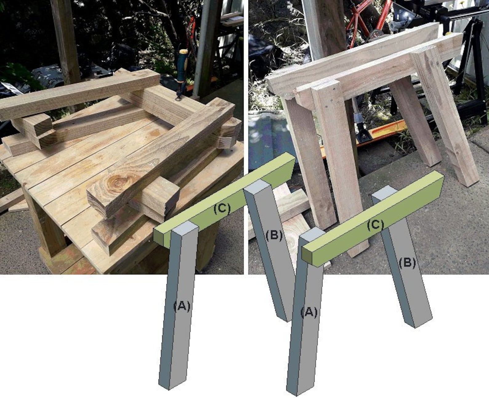 How to Build a Jack and Jill Bench Seat Etsy UK