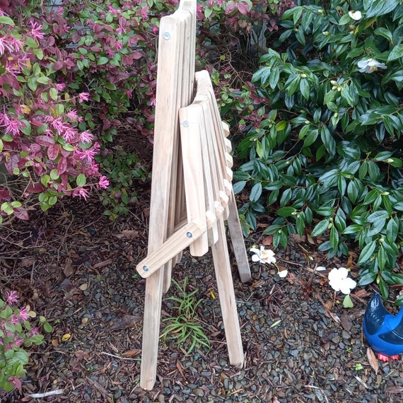 カモダの木製スラット折りたたみ椅子の DIY プラン - Etsy 日本