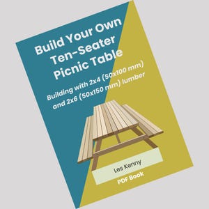 Build Your Own Ten-Seater Picnic Table