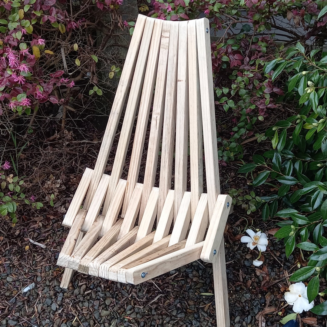 DIY Plans for a Camoda wood slat folding chair Etsy France