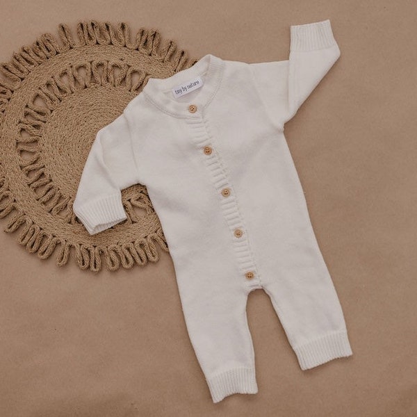 Knitted Baby Jumper Etsy