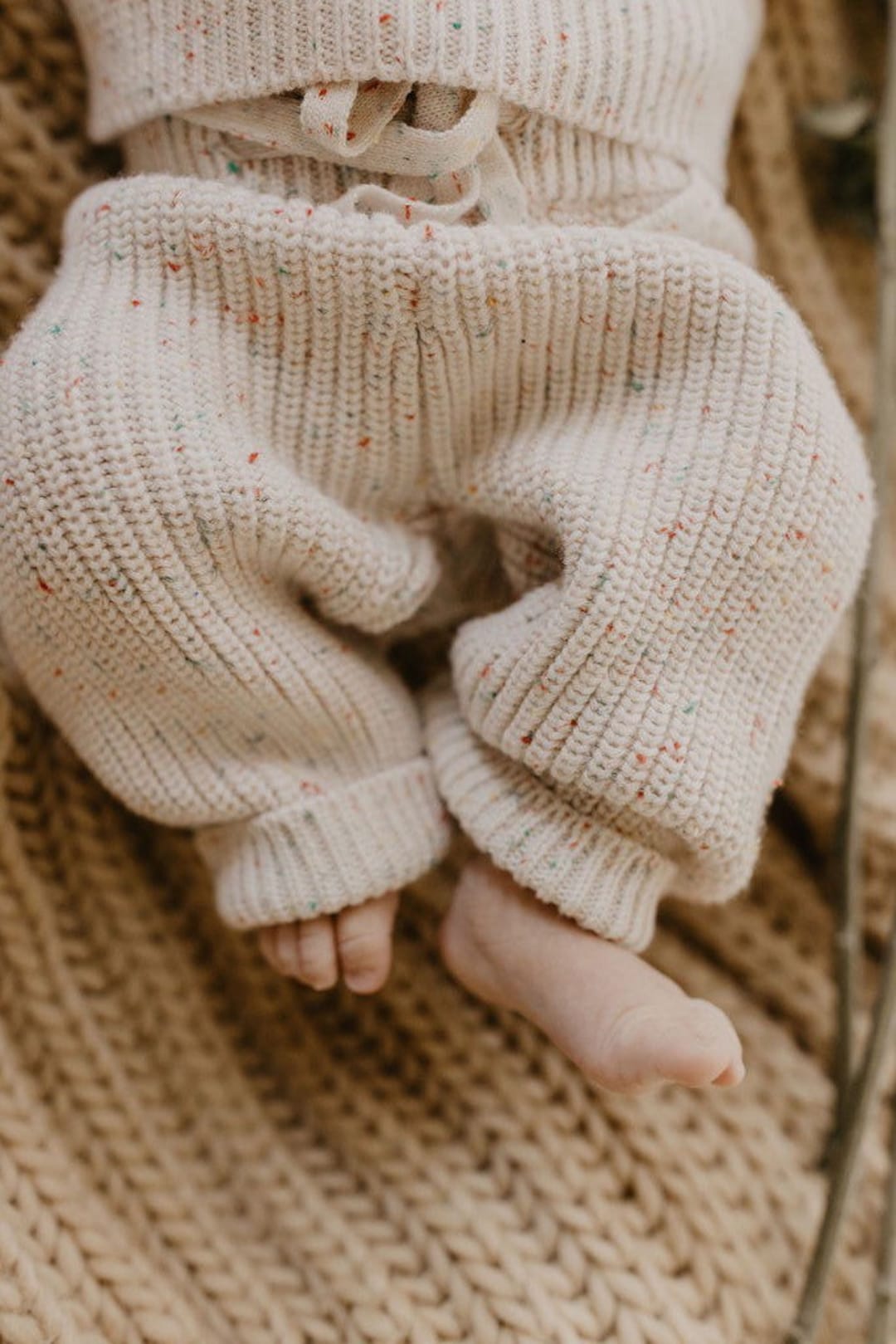 BABY KNIT LEGGINGS White Baby Knits Newborn Knits Winter Etsy