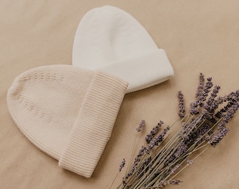 GEBREIDE BABY BEANIE, babymutsjes, pasgeboren ziekenhuismuts, baby wintermuts, neutrale babybreisels, neutrale babymuts, peuter beanie, peuter wintermuts