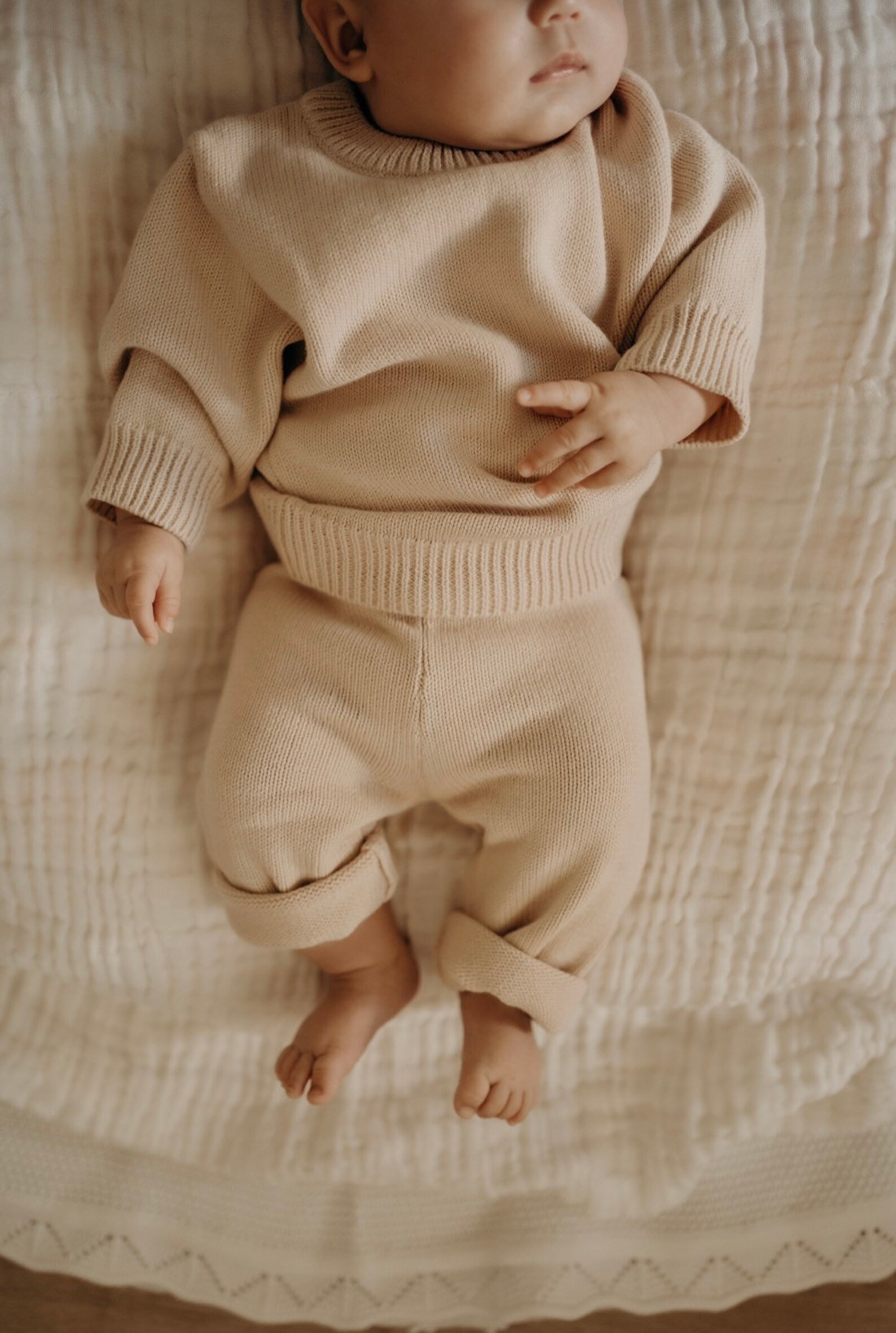 Baby Knit Set Long Sleeve Knit Baby Clothes Newborn Knits Etsy