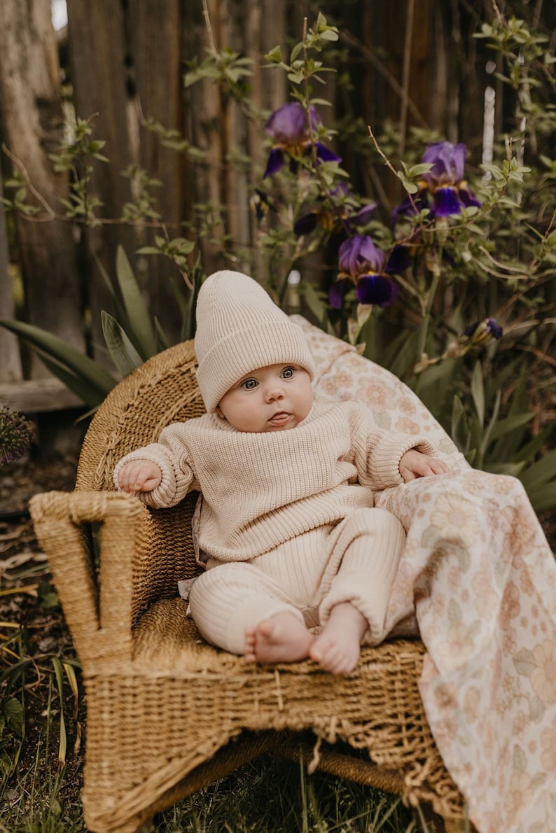 BABY KNIT SET Newborn Knits Winter Baby Knitwear Chunky Etsy