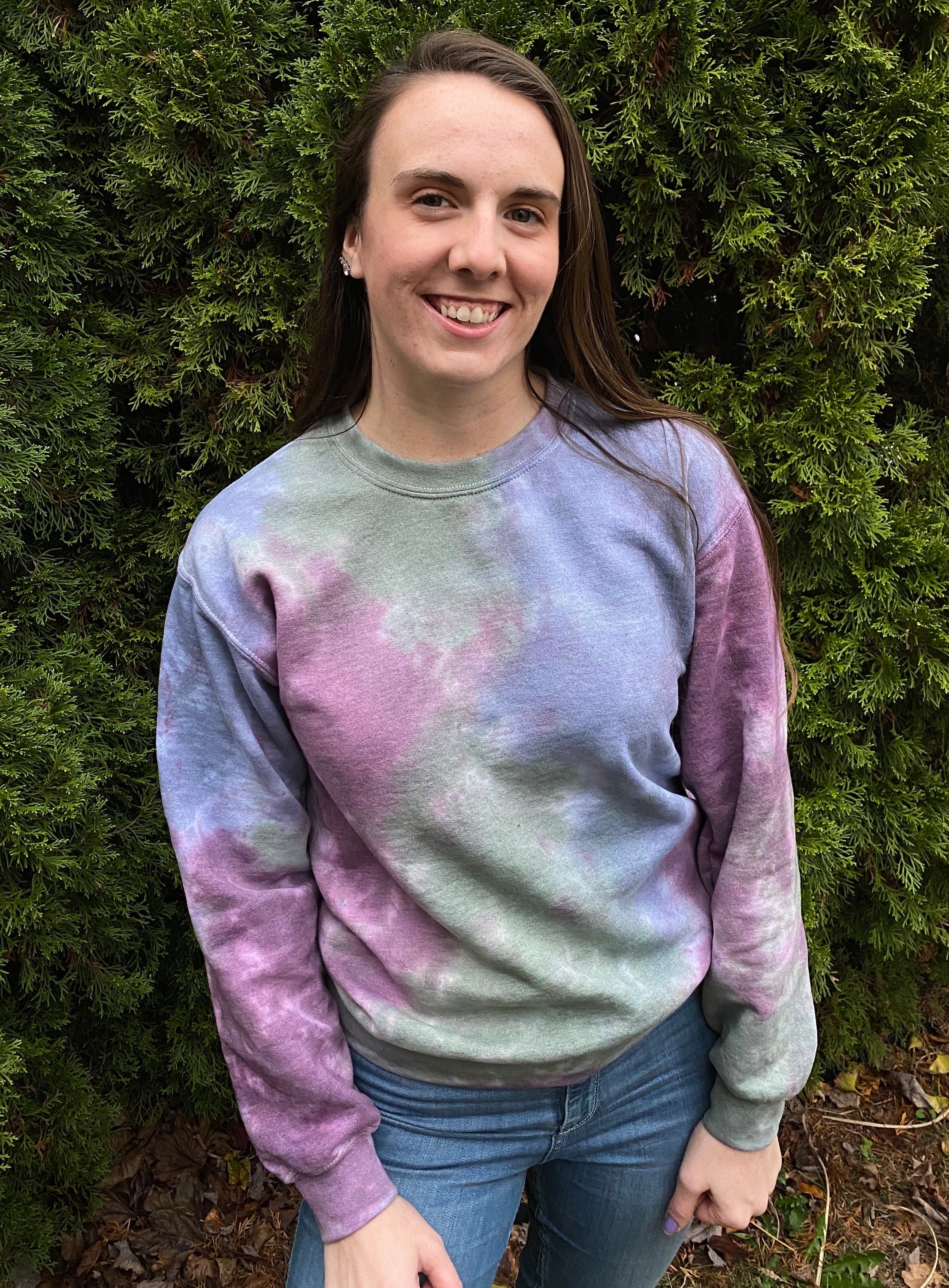 Custom Tie Dye Sweatshirt - Etsy