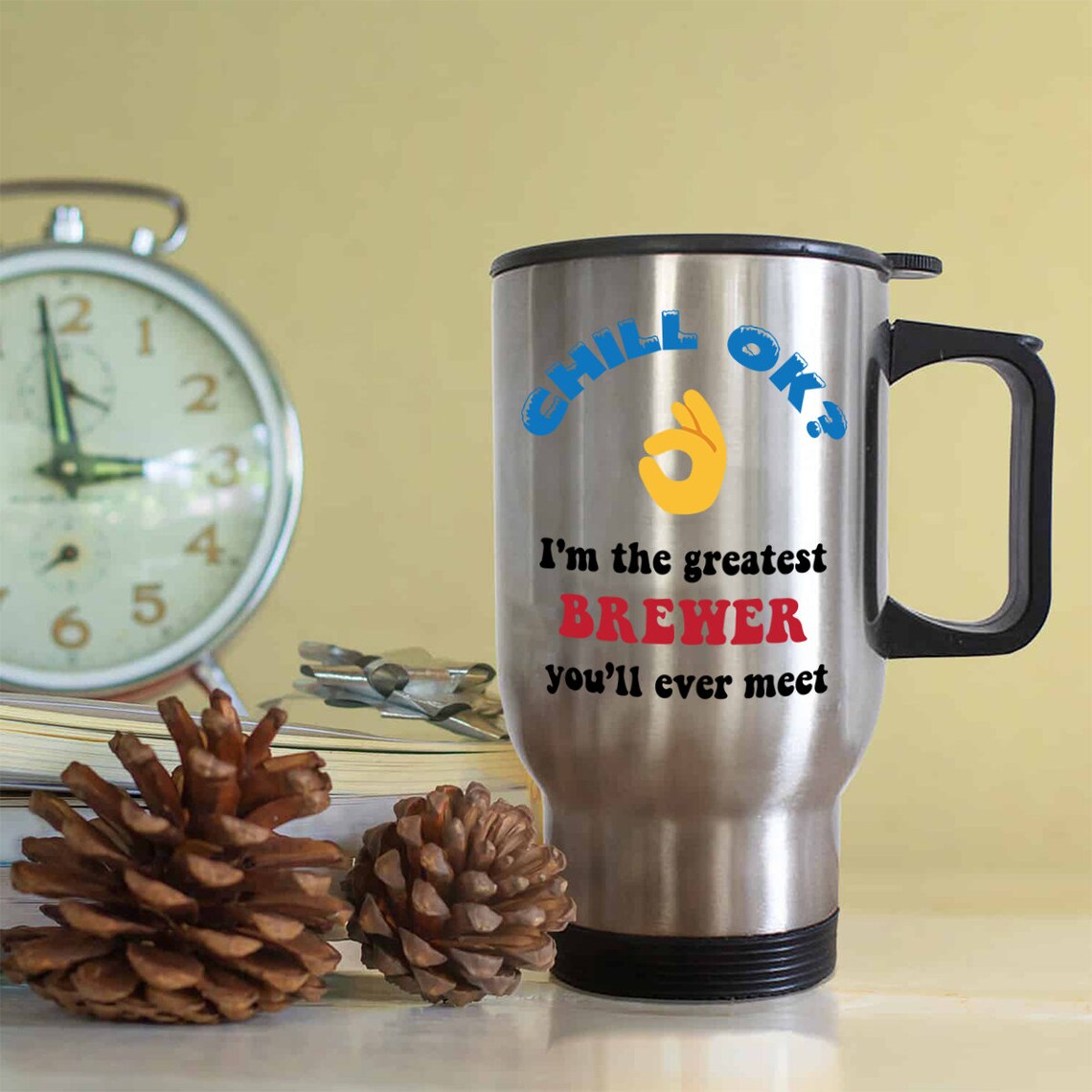 Brewer Travel MugBrewer viaje tumblerBrewer taza de caféThe Etsy